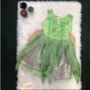Disney Store Tinkerbell Dress Costume Girls 7/8